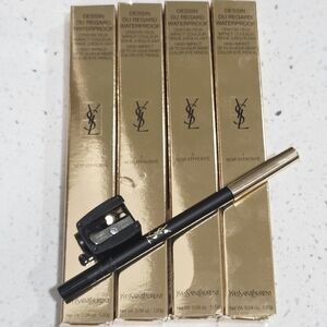 Yves Saint Laurent Waterproof Eyeliner And Sharpener in Black X4